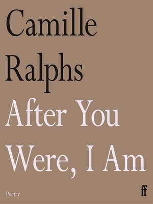 cover image of After You Were, I Am
